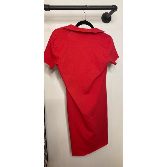 Frank & Eileen Perfect Polo Dress Heritage Jersey in
Double Decker Red - Picture 4 of 5